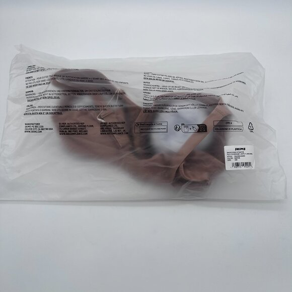 SKIMS Women's Smoothing Intimates Full Coverage Lightly Lined Bra, Sienna Color - Picture 10 of 15